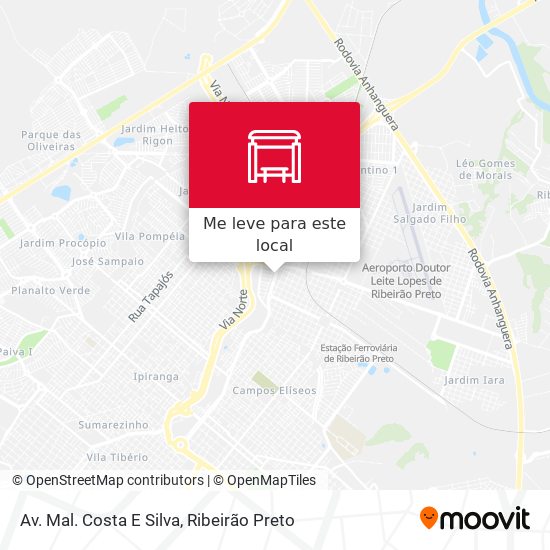 Av. Mal. Costa E Silva mapa