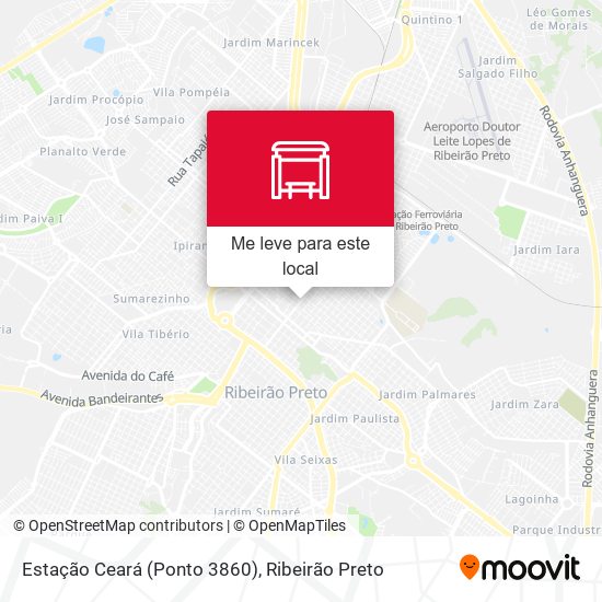 Estação Ceará (Ponto 3860) mapa