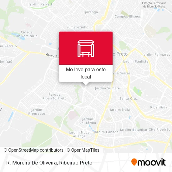 R. Moreira De Oliveira mapa