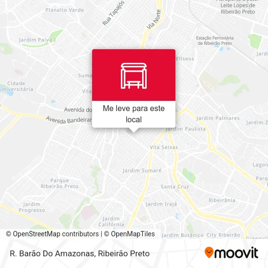 R. Barão Do Amazonas mapa