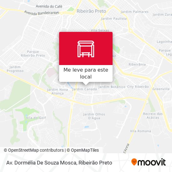 Av. Dormélia De Souza Mosca mapa