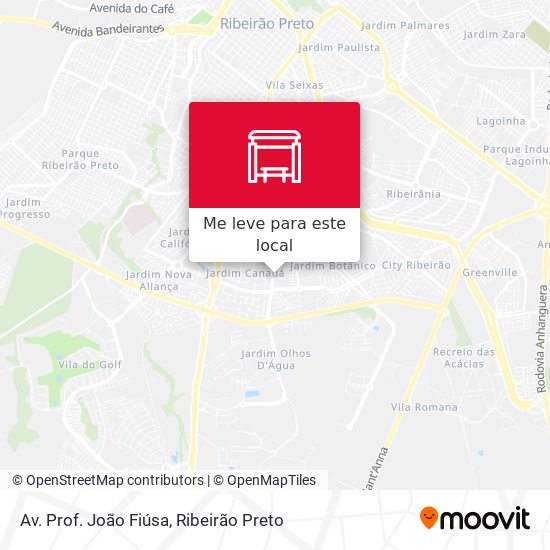 Av. Prof. João Fiúsa mapa