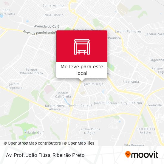 Av. Prof. João Fiúsa mapa