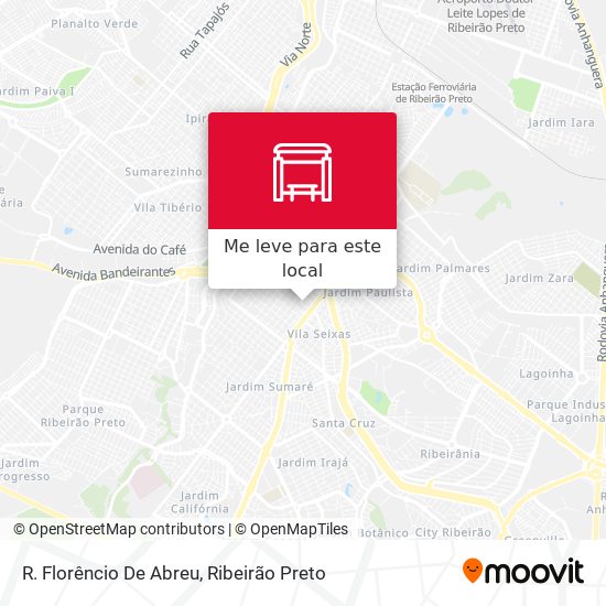 R. Florêncio De Abreu mapa