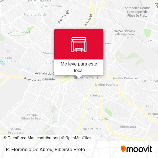 R. Florêncio De Abreu mapa