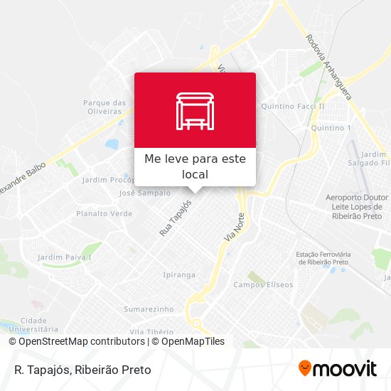 R. Tapajós mapa