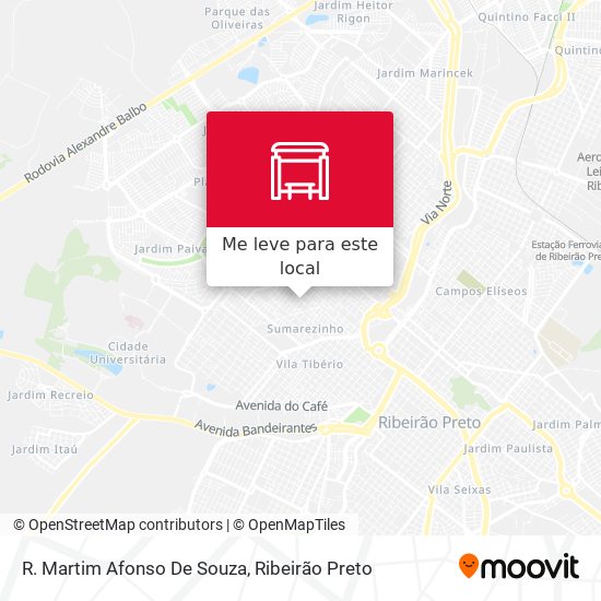 R. Martim Afonso De Souza mapa