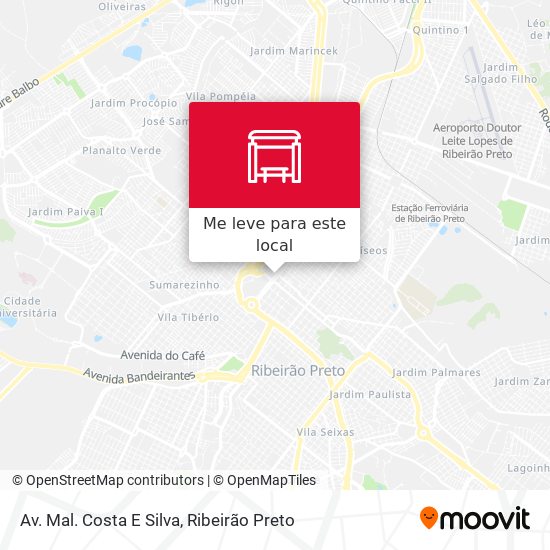 Av. Mal. Costa E Silva mapa