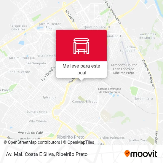Av. Mal. Costa E Silva mapa