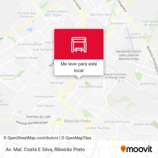 Av. Mal. Costa E Silva mapa