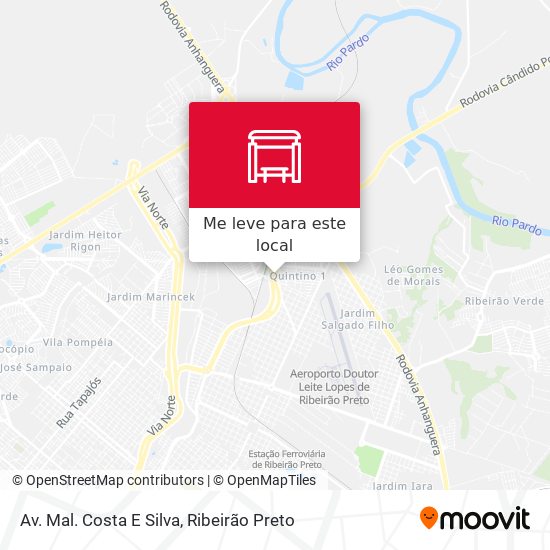 Av. Mal. Costa E Silva mapa