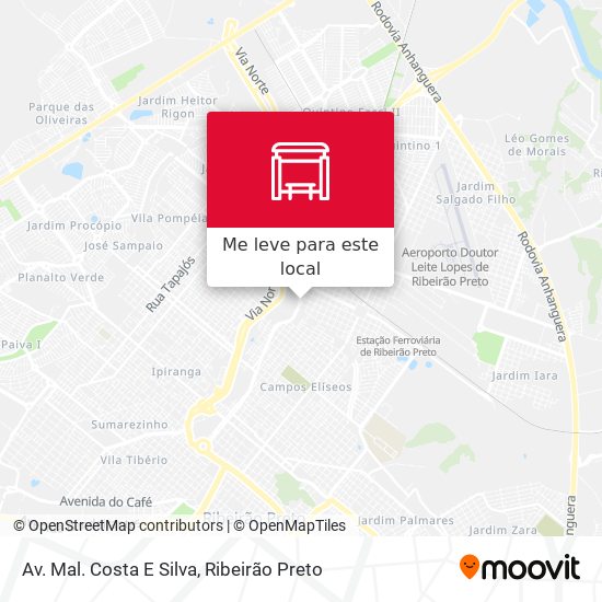 Av. Mal. Costa E Silva mapa