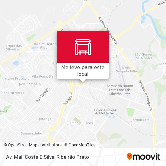 Av. Mal. Costa E Silva mapa