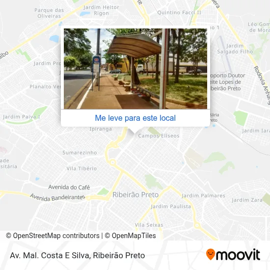 Av. Mal. Costa E Silva mapa
