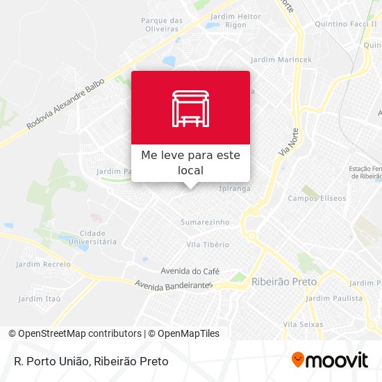 R. Porto União mapa