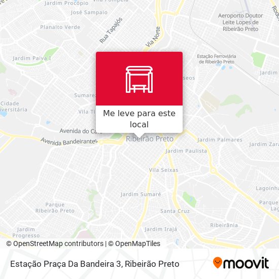 Estação Praça Da Bandeira 3 mapa