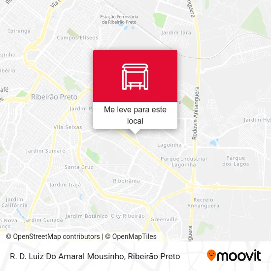 R. D. Luiz Do Amaral Mousinho mapa
