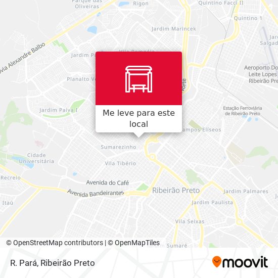 R. Pará mapa
