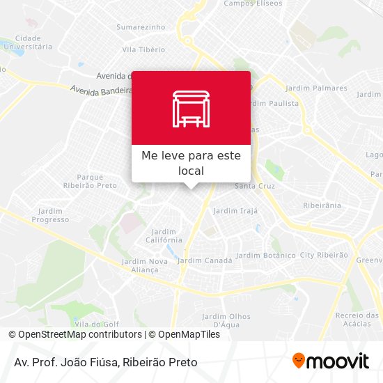 Av. Prof. João Fiúsa mapa