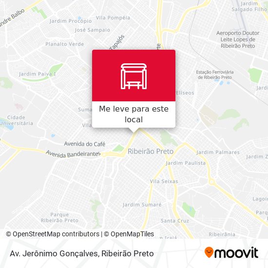 Av. Jerônimo Gonçalves mapa