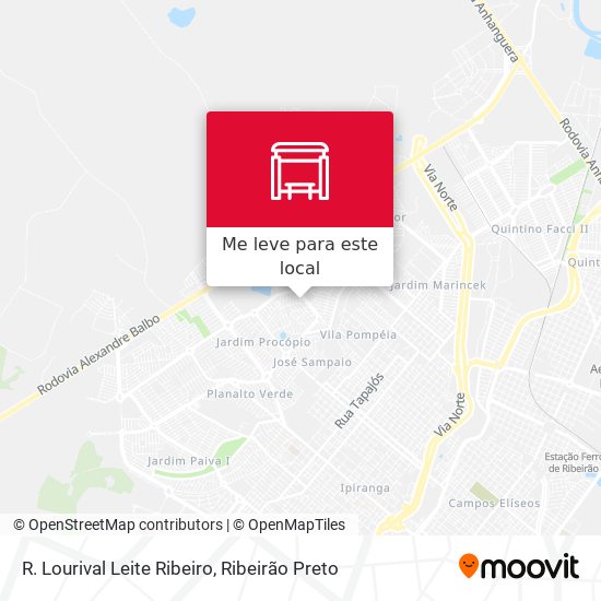R. Lourival Leite Ribeiro mapa