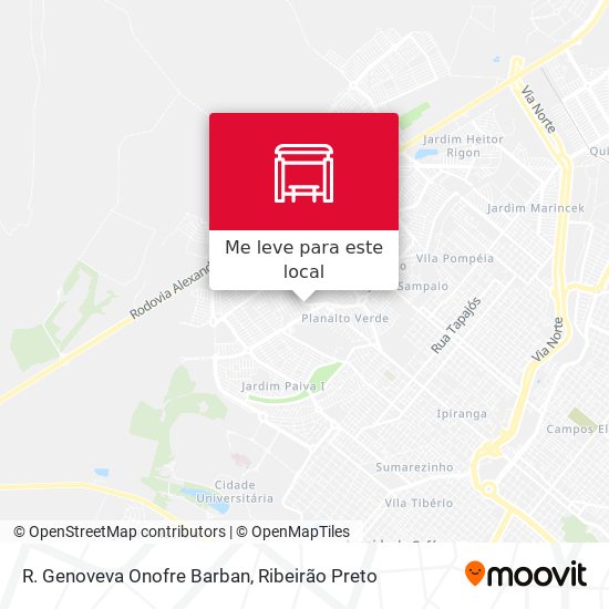 R. Genoveva Onofre Barban mapa
