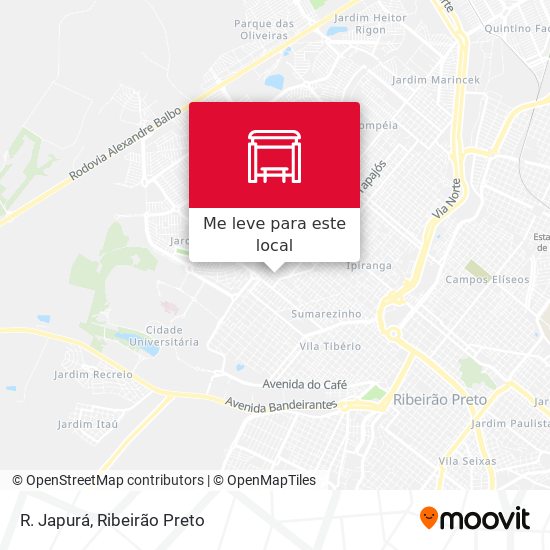 R. Japurá mapa