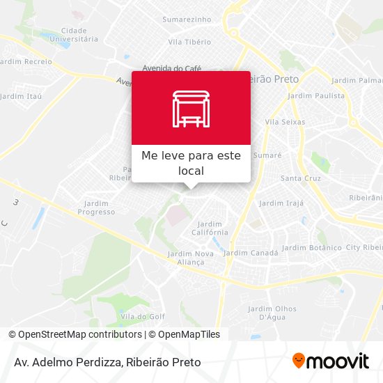 Av. Adelmo Perdizza mapa