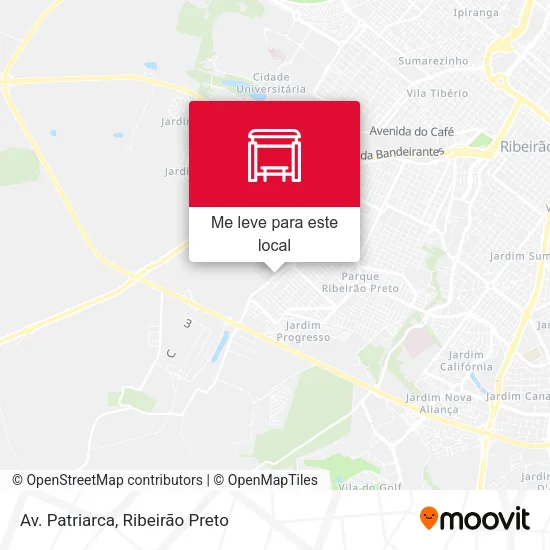 Av. Patriarca mapa