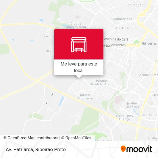 Av. Patriarca mapa