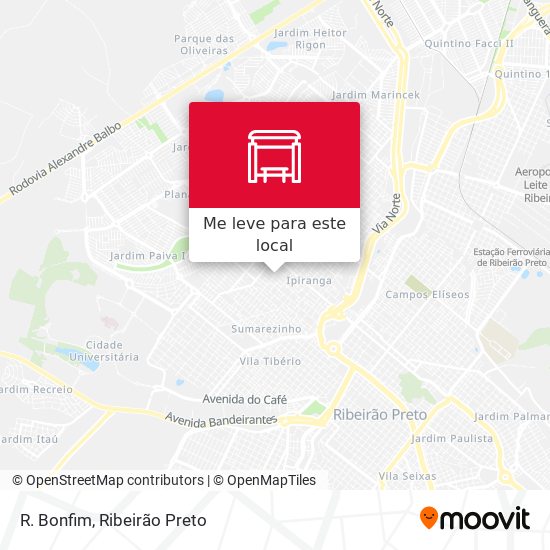 R. Bonfim mapa