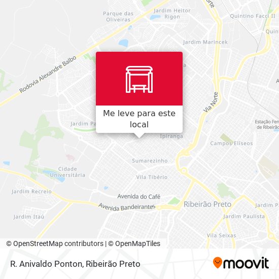 R. Anivaldo Ponton mapa