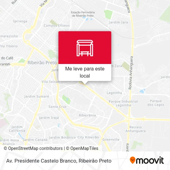 Av. Presidente Castelo Branco mapa