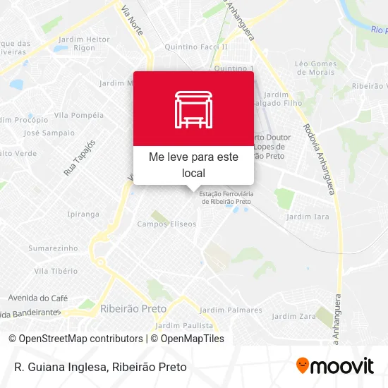 R. Guiana Inglesa mapa