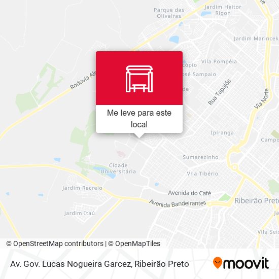 Av. Gov. Lucas Nogueira Garcez mapa