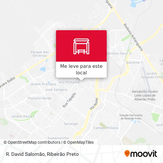 R. David Salomão mapa