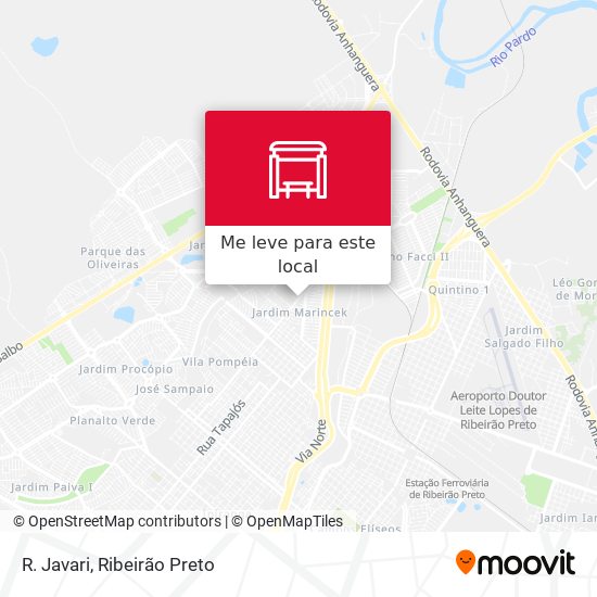 R. Javari mapa