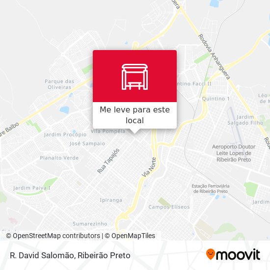R. David Salomão mapa