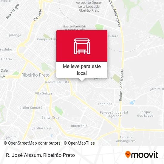 R. José Aissum mapa