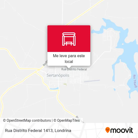 Rua Distrito Federal 1413 mapa