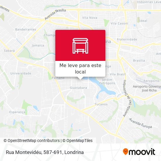Rua Montevidéu, 587-691 mapa