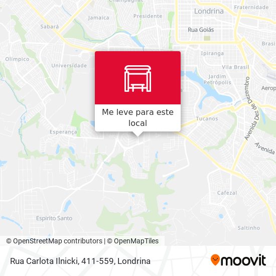 Rua Carlota Ilnicki, 411-559 mapa