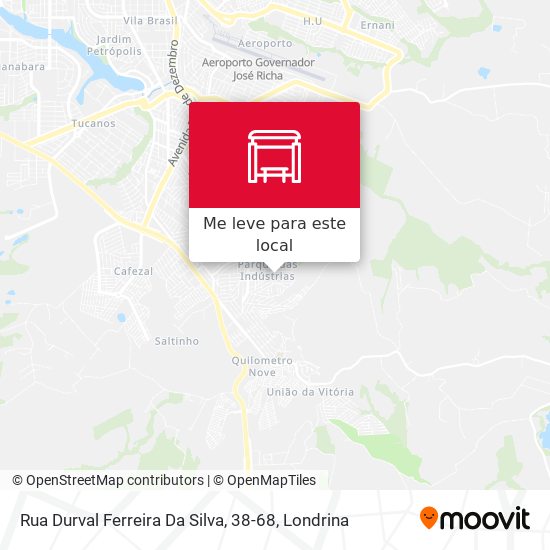 Rua Durval Ferreira Da Silva, 38-68 mapa