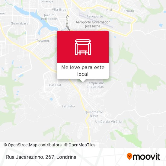 Rua Jacarezinho, 267 mapa