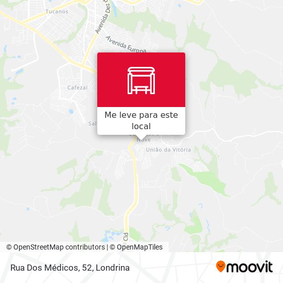 Rua Dos Médicos, 52 mapa