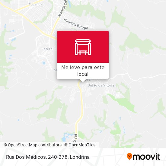 Rua Dos Médicos, 240-278 mapa
