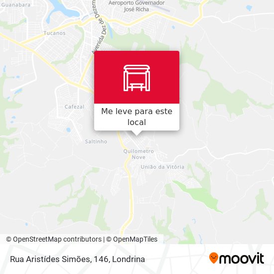 Rua Aristídes Simões, 146 mapa