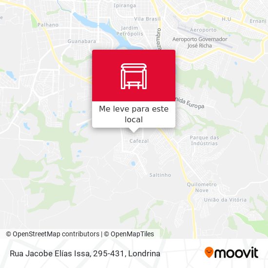 Rua Jacobe Elías Issa, 295-431 mapa