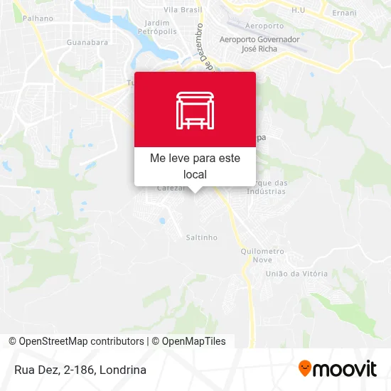 Rua Dez, 2-186 mapa