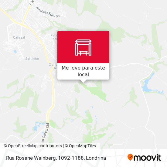 Rua Rosane Wainberg, 1092-1188 mapa
